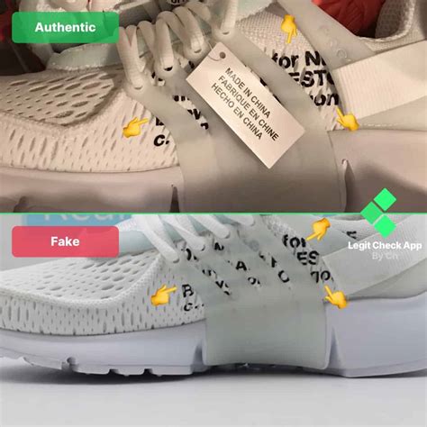 off white nike air presto real vs fake|sneaker news presto off white.